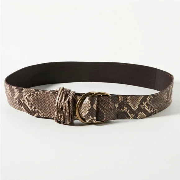 Anthropologie | Accessories | Tonya Snake Print Double O  display picture 3